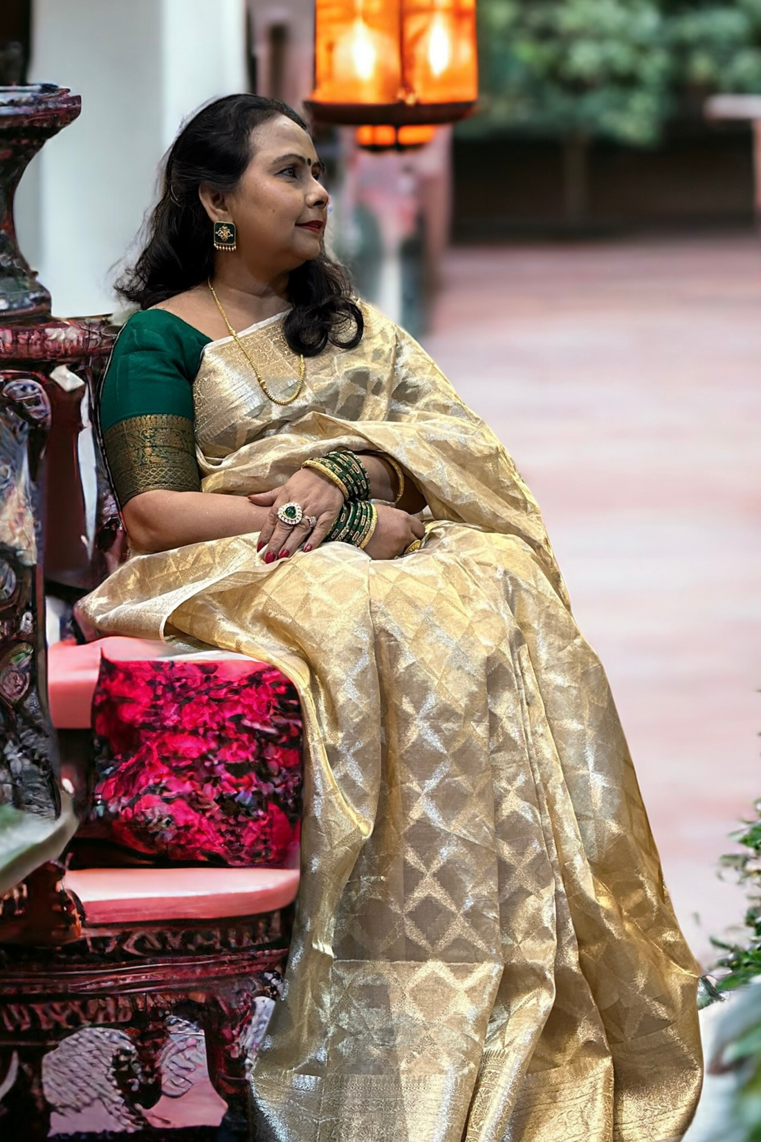 Tissue Banarasi Saree