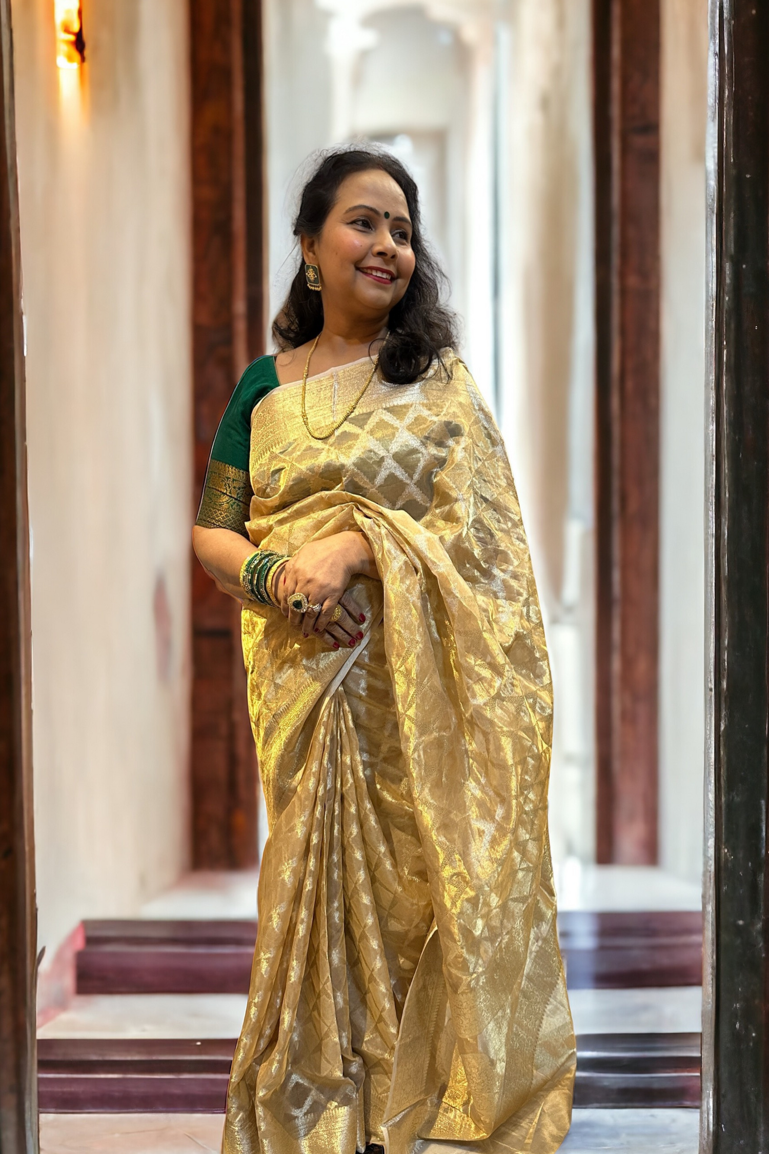 Tissue Banarasi Saree